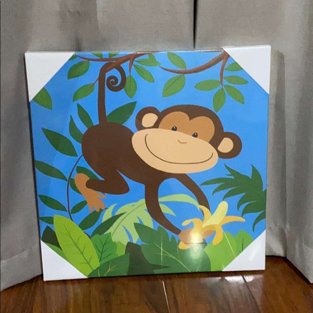 Monkey canvas picture wall art READ AD